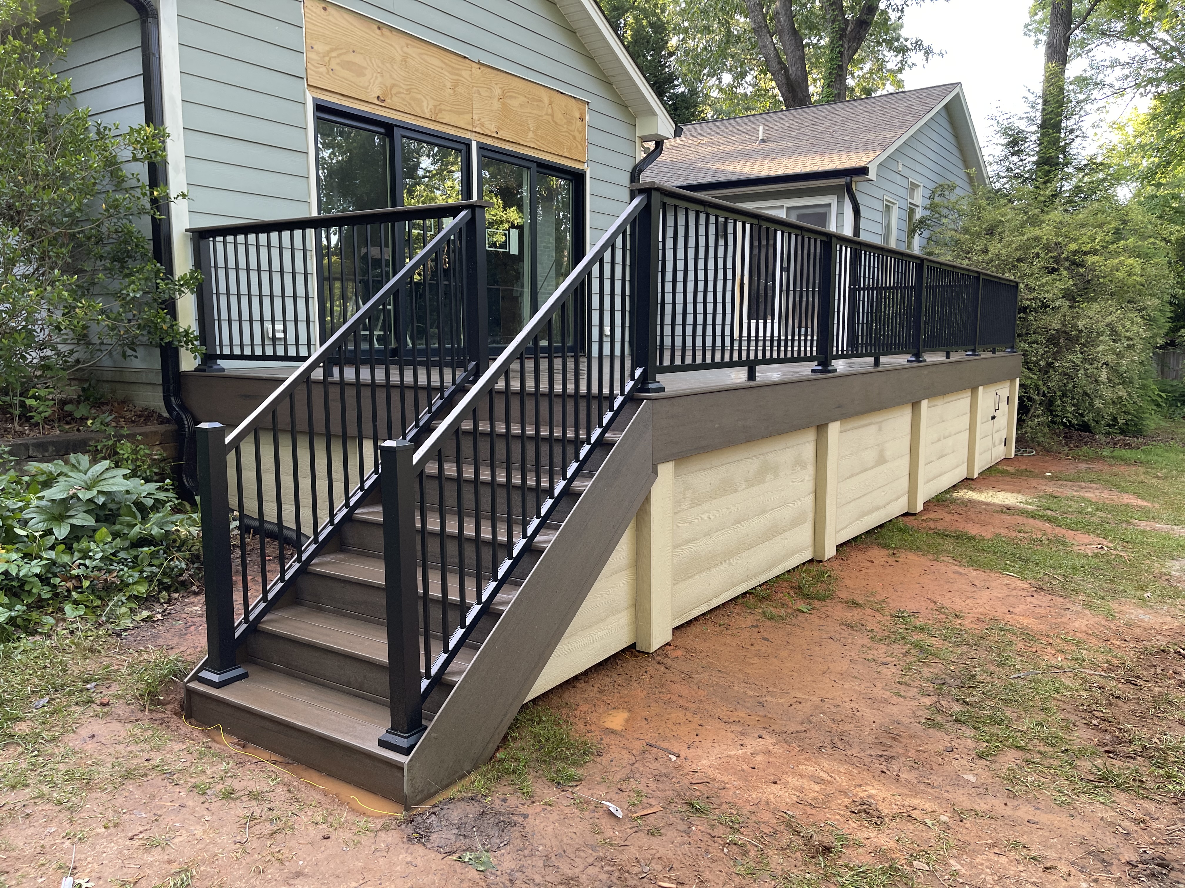 Custom Deck Project in the Greensboro Area 